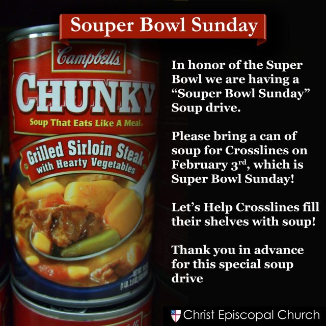 Souper Bowl Sunday Breakfast in America