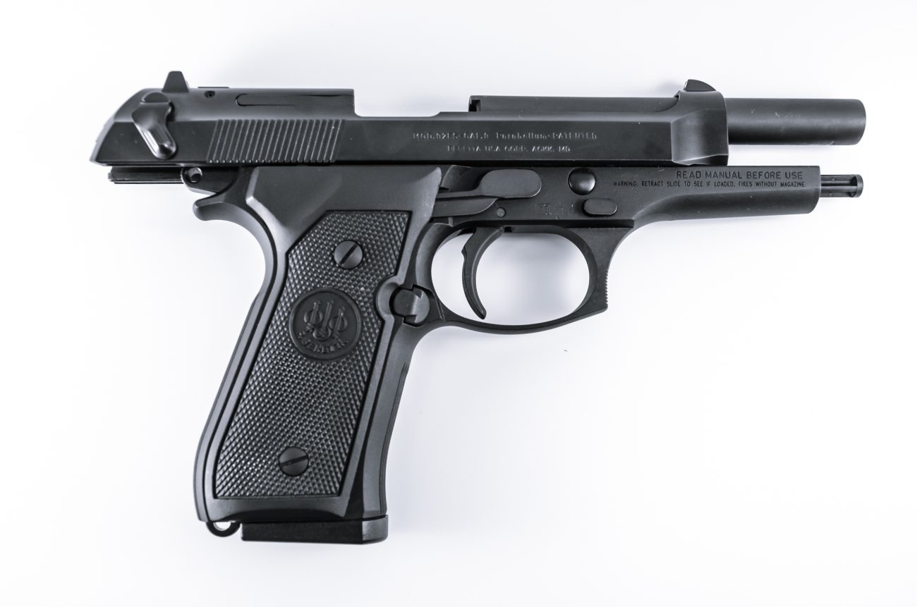 Photograph of a Beretta 92FS